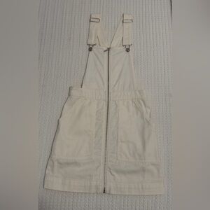 Forever 21 Cream Overall Dress